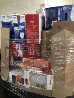 PALLET OF ASSORTED PRINTERS (COLLECTION OR OPTIONAL DELIVERY AVAILABLE*)
