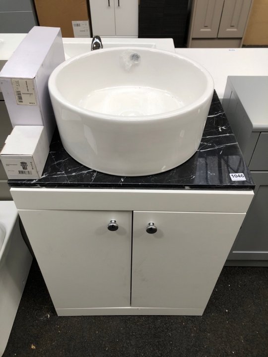 John Pye Auctions (COLLECTION ONLY) FLOOR STANDING 2 DOOR COUNTERTOP