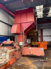 2015 GODSWILL AUTOMATIC BALING PRESS GB-1108F-2206 80-TON BALER, S/N 1043935 (RISK ASSESSMENT & METHOD STATEMENT REQUIRED FOR APPROVAL, PRIOR TO REMOVAL)