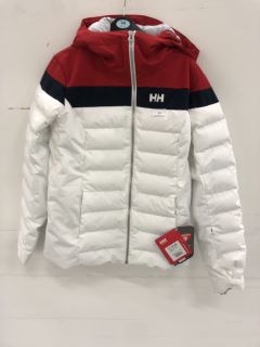 HELLY HANSEN IMPERIAL PUFFY JACKET IN WHITE SIZE M - RRP £246
