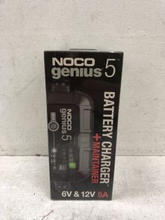 NOCO GENIUS 5 UK 5A SMART BATTERY CHARGER - RRP £71.50