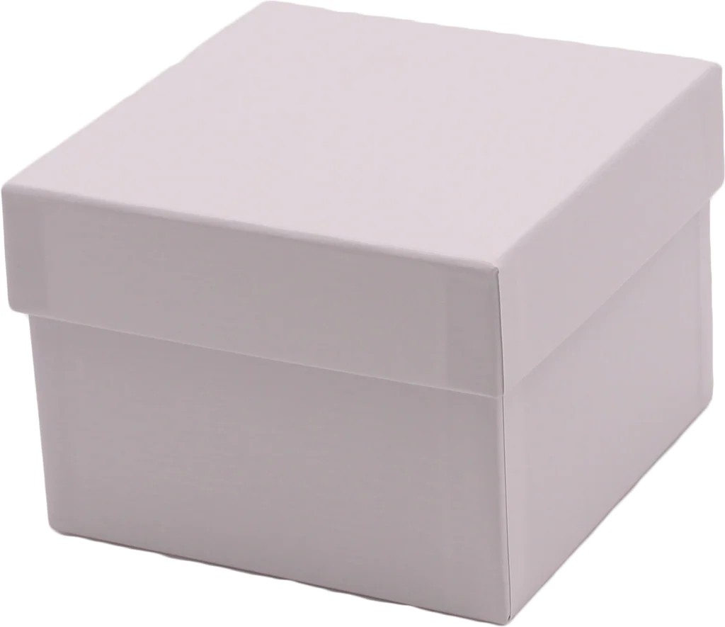 PALLET TO INCLUDE WESBART CHRISTIAN-MOLLAR-OLSEN 100mmX133mmX133mm WHITE CARDBOARD CRYOBOXES WITH INSERTS RRP £650 - These boxes are made from fibreboard cardboard and are water-repellent for longer