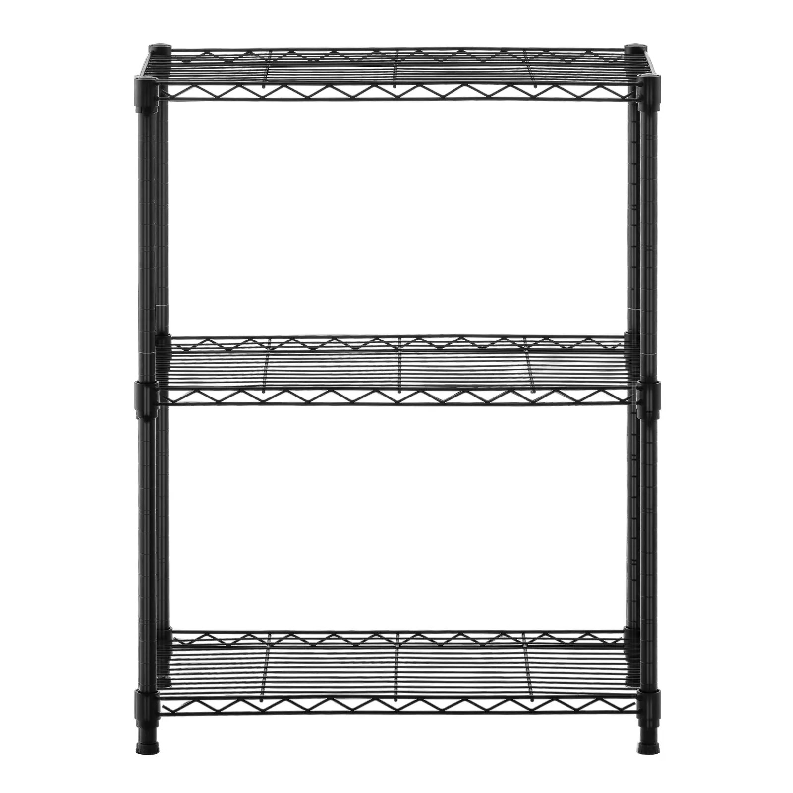 PALLET TO INCLUDE BLACK METAL RACKING