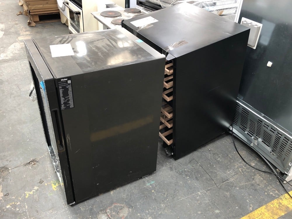 John Pye Auctions HAIER WINE COOLER BLACK HWS49GA RRP £549 TO