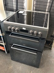 BEKO PRO 60CM ELECTRIC COOKER SILVER XDC663CM - RRP £499(COLLECTION OR OPTIONAL DELIVERY)