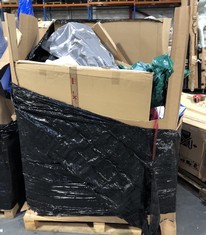 PALLET OF ASSORTED ITEMS TO INCLUDE VILEDA TURBO SMART MOP & BUCKET(COLLECTION OR OPTIONAL DELIVERY) (KERBSIDE PALLET DELIVERY)