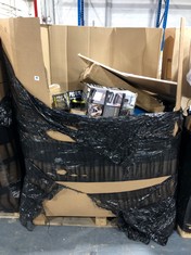 PALLET OF ASSORTED ITEMS TO INCLUDE FELLOWES POWER SHRED 6M PAPER SHREDDER(COLLECTION OR OPTIONAL DELIVERY) (KERBSIDE PALLET DELIVERY)