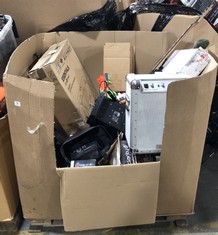PALLET OF ASSORTED ITEMS TO INCLUDE CLARITY CD+GRAPHIC KARAOKE SYSTEM LS-6(COLLECTION OR OPTIONAL DELIVERY) (KERBSIDE PALLET DELIVERY)