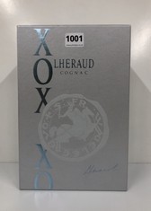 LHERAUD XO CARAFE CHARLES VII 70CL ABV 44% (PLEASE NOTE: 18+YEARS ONLY. STRICTLY NO COURIER REQUESTS. COLLECTIONS MONDAY 12TH - FRIDAY 16TH FEBRUARY ONLY)