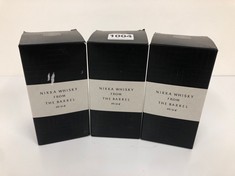 3 X NIKKA WHISKEY FROM THE BARRELL 500ML ABV 51.4% (PLEASE NOTE: 18+YEARS ONLY. STRICTLY NO COURIER REQUESTS. COLLECTIONS MONDAY 12TH - FRIDAY 16TH FEBRUARY ONLY)