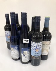 12 X BOTTLES OF ASSORTED WINE TO INCLUDE BUENES VIDES MALBEC, LE MOSS FRIZZANTE, CASTANZU VERMENTO AND BURG LAYER SCHLOSSKAPELLE WHITE WINE (PLEASE NOTE: 18+YEARS ONLY. STRICTLY NO COURIER REQUESTS.