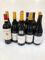 12 X BOTTLES OF ASSORTED WINE TO INCLUDE RALLO 1860, CECCHI, CIU CIU, MOZA FRESCA AND CA DEI MAGHI (PLEASE NOTE: 18+YEARS ONLY. STRICTLY NO COURIER REQUESTS. COLLECTIONS MONDAY 12TH - FRIDAY 16TH FEB