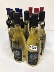 12 X BOTTLES OF ASSORTED WINE TO INCLUDE BELGVARDO VERMENTINO, RIO ALBO VALPOILICELL AND CA DEI MAGHI (PLEASE NOTE: 18+YEARS ONLY. STRICTLY NO COURIER REQUESTS. COLLECTIONS MONDAY 12TH - FRIDAY 16TH