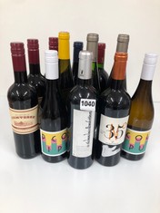 12 X BOTTLES OF ASSORTED WINE TO INCLUDE CELLIER DE LA COMTESSE, PIERRE-MARIE & MARIE LUNEAU, EUGENE MEYER, CLOS LA BOHEME, CHATEAU BEAU RIVAGE AND JACQUES FRELIN  (PLEASE NOTE: 18+YEARS ONLY. STRICT