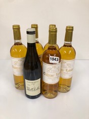 5 X BOTTLES OF CHATEAU LAVILLE SAUTERNES 2019 TO INCLUDE 1 X BOTTLE OF GARNIER ET FILS PETIT CHABLIS 2021 (PLEASE NOTE: 18+YEARS ONLY. STRICTLY NO COURIER REQUESTS. COLLECTIONS MONDAY 12TH - FRIDAY 1
