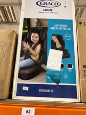 GRACO ENDURE GROUP 1/2/3 CHILDS CAR SEAT