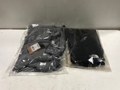 2 X THE NORTH FACE ITEMS TO INCLUDE GLACIER 1/4 ZIP FLEECE GREY SIZE S AND NSE PANT BLACK SIZE XS
