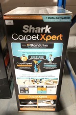 SHARK CARPETXPERT DEEP CARPET CLEANER WITH BUILT IN STAIN STRIKER EX200UK RRP £299.99