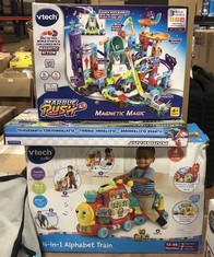 QUANTITY OF ASSORTED ITEMS TO INCLUDE VTECH MARBLE RUSH