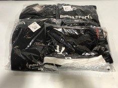 APPROX 4 X ASSORTED PUMA CLOTHING TO INCLUDE BLACK LOGO HOODIE SIZE XL
