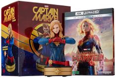 QTY OF ITEMS TO INLCUDE CAPTAIN MARVEL [COFFRET 4K + BUSTE] [BLU-RAY], MARVEL STUDIOS CAPTAIN MARVEL [BLU-RAY] [2019] [REGION A & B & C].