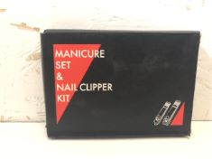 42 X MANICURE SET AND NAIL CLIPPER KIT .