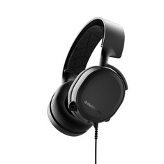 STEEL SERIES ARCTIS 3 GAMING HEADSET GAMING ACCESSORY IN BLACK. (WITH BOX) [JPTC60779]