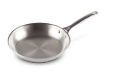 LE CREUSET 3-PLY PLUS STAINLESS STEEL 28CM SHALLOW FRYING PAN, 96602528000100.(DELIVERY ONLY)