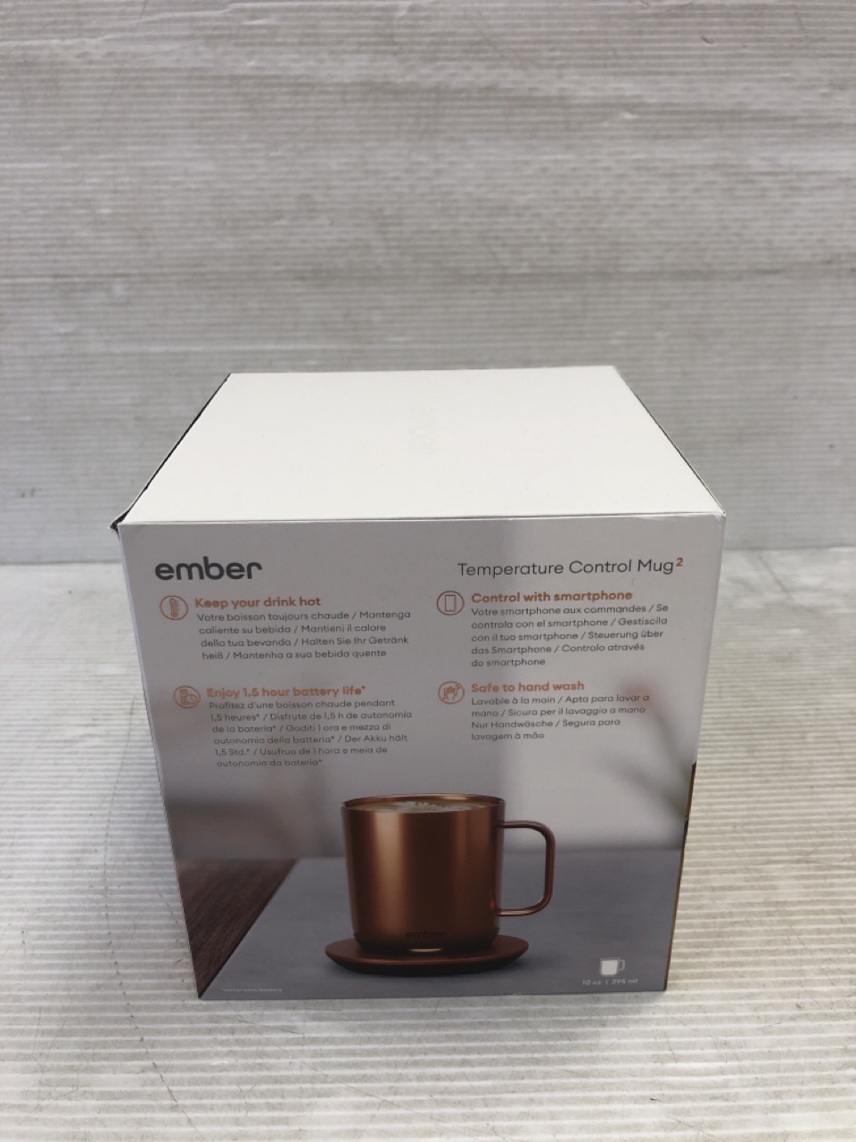 John Pye Auctions EMBER COPPER EDITION TEMPERATURE CONTROL MUG 2