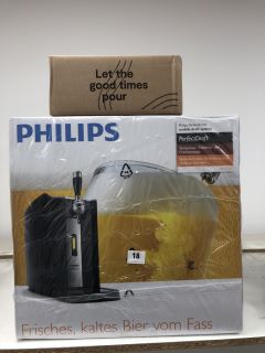 PHILIPS PERFECT DRAFT BEER MACHINE WITH GLASSES (SEALED)