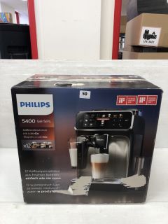 PHILIPS 5400 SERIES COFFEE MACHINE