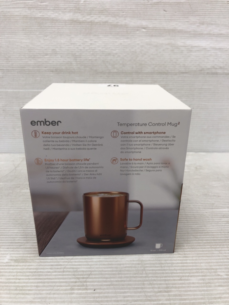 John Pye Auctions EMBER COPPER EDITION TEMPERATURE CONTROL MUG 2