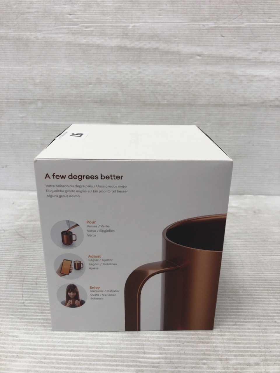 John Pye Auctions EMBER COPPER EDITION TEMPERATURE CONTROL MUG 2