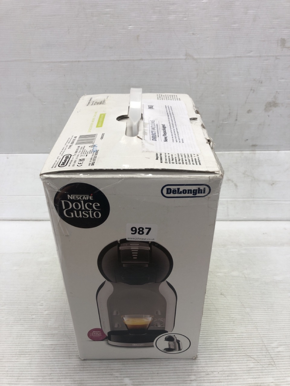 John Pye Auctions DELONGHI MINI ME COFFEE MACHINE