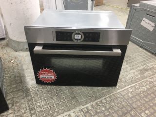 BOSCH INTEGRATED COMPACT OVEN WITH MICROWAVE MODEL: CMG633BS1B