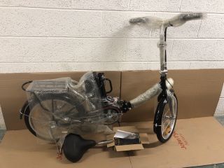 DILLENGER CHEETAH ECO 20'' FOLDING BIKE WITH 250W MID DRIVE MOTOR, 24V 12AH BATTERY IN BLACK WITH CHARGER APPROX RRP: £600