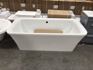 1690 X 780MM MODERN TWO SKINNED DOUBLE ENDED FREESTANDING BATH - RRP £899: LOCATION - C3
