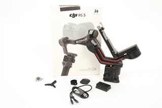 DJI RS-3 3-AXIS GIMBAL FOR DSLR AND MIRRORLESS CAMERA - RRP £469: LOCATION - BOOTH