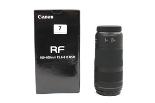 CANON RF 100-400MM F5.6-8 IS USM LENS - RRP £699: LOCATION - BOOTH