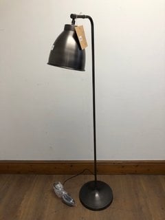 NKUKU MUTURI FLOOR LAMP IN AGED BRONZE RRP - £350: LOCATION - A3