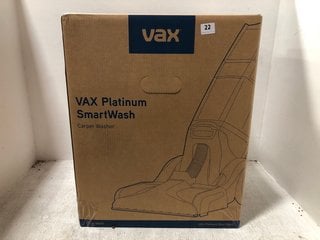 VAX PLATINUM SMART WASH CARPET WASHER - RRP £229.99: LOCATION - E0