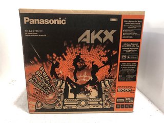 PANASONIC SC-AKX710 CD STEREO SYSTEM - RRP £329.99: LOCATION - E1