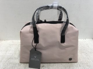 ANTLER CHELSEA OVERNIGHT BAG IN BLUSH PINK - RRP £140.00: LOCATION - E1
