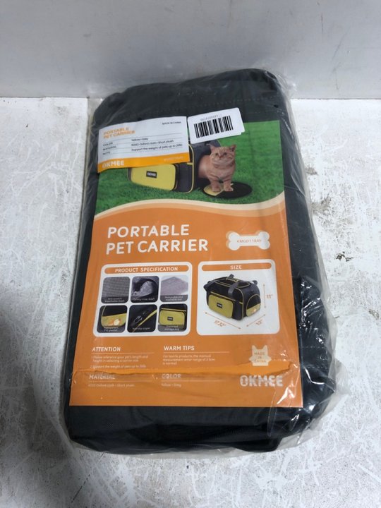 John Pye Auctions QTY OF OKMEE PORTABLE PET CARRIERS FOLDABLE IN GREY