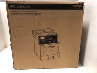 BROTHER L8690CDW COLOUR ALL IN ONE LASER PRINTER RRP £399: LOCATION - A2