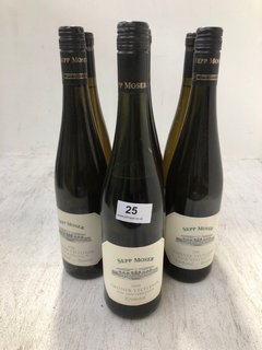 (COLLECTION ONLY) QTY OF SEPP MOSER GRUNER VELTLINER WHITE WINE 75CL 12.5% (PLEASE NOTE: 18+YEARS ONLY. ID MAY BE REQUIRED): LOCATION - BR1