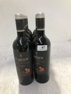 (COLLECTION ONLY) QTY OF LOS CARDOS MALBEC 75CL 13.5% (PLEASE NOTE: 18+YEARS ONLY. ID MAY BE REQUIRED): LOCATION - BR2