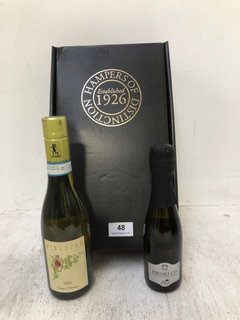(COLLECTION ONLY) HAMPERS OF DISTINCTION OTRA TIERRA MERLOT & SAUVIGNON BLANC GIFT BOX TO INCLUDE PIEROPAN SOAVE CLASSICO 375ML 12% & SINGLE SERVE PROSECCO (PLEASE NOTE: 18+YEARS ONLY. ID MAY BE REQU