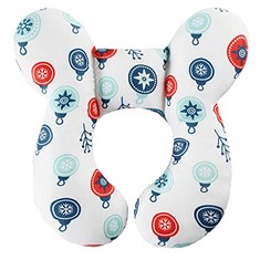34 X BABY TRAVEL PILLOW, KAKIBLIN BABY NECK PILLOW BABY HEAD SUPPORT FOR CAR SEAT, BABY NECK SUPPORT PILLOW FOR CAR SEAT,PUSHCHAIR, CROSS - TOTAL RRP £283: LOCATION - A RACK