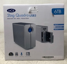 LACIE 2BIG QUADRA USB3 6TB: LOCATION - B RACK
